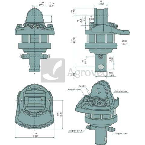 Rotator GR46 25702803 GR46 Rotator GR46 25702803 GR46