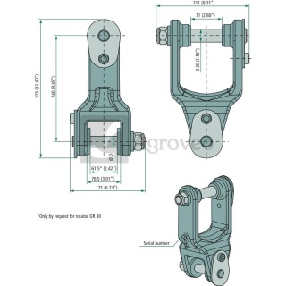 Sworzeń do BR 4 25702863 170302