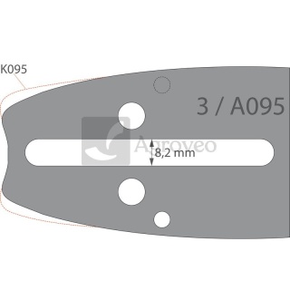 180TXLBK095 SPEEDCUT Führungsschiene 45271005 180TXLBK095