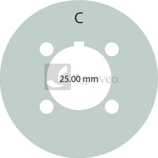 Koło łańcuchowe 45271580 ORC14404XL