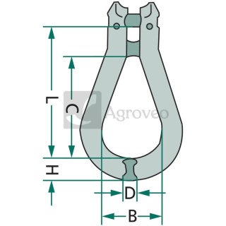 Ogniwo zaczepowe 460WCA07 4002758