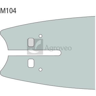 Solid Harvester 42 cm Oregon Führungsschiene 45271536 422HSFM104