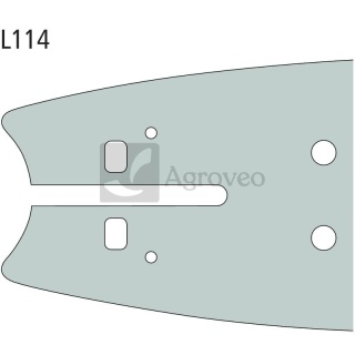 Solid Harvester 80 cm Oregon Führungsschiene 45271698 902RHFL114