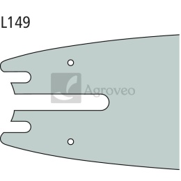 Solid Jet-Fit 82 cm Oregon Harvester Schiene 45271561 822HSFL149