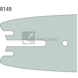SpeedMax XL 90 cm Oregon Harvester Schiene 45271699 902SMRR149