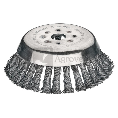 Szczotka stożkowa, metalowa - premium 13271902