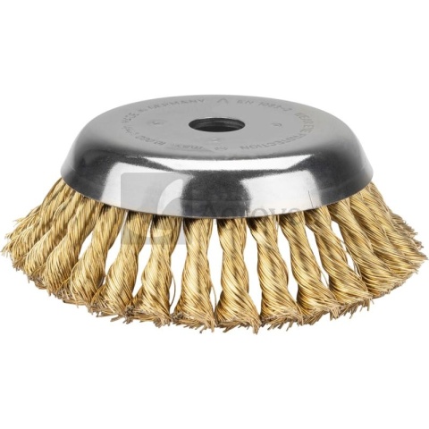 Szczotka stożkowa, mosiężna - premium 11013077