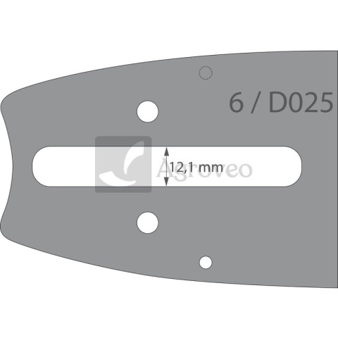 Zestaw prowadnic łańcucha 2 + 1 55290050
