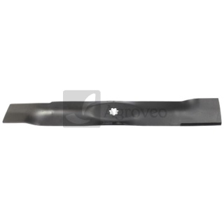 Nóż traktorka 540mm fi 7mm gwiazda lewy John Deere AM140974, AM137331, M156559