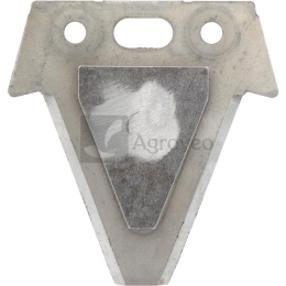 Ostrze noża z płytą ślizgową, gładkie VE 11458440 2679751, 267.9751 VE5