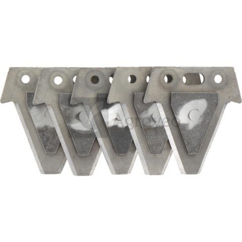 Ostrze noża z płytą ślizgową, gładkie VE 11458440 2679751, 267.9751 VE5