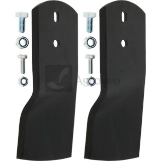 Zestaw ostrzy noża 170mm fi 9,5x11,5x6,5mm 2szt. STIGA 1134-9082-01