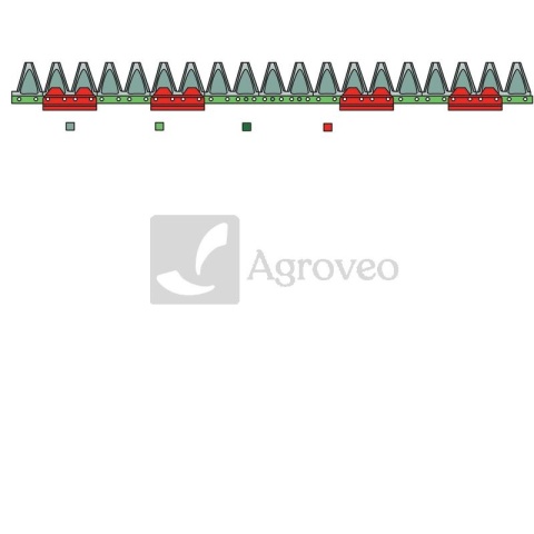 Listwa tnąca 5282481500 2481500, 248.1500 Listwa tnąca 5282481500 2481500, 248.1500