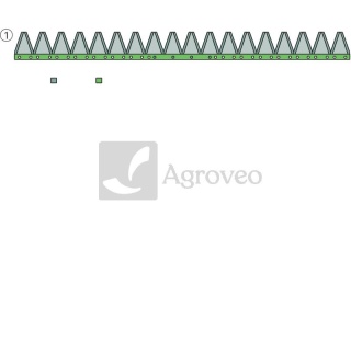 Listwa tnąca 5282489530 2489530, 248.9530