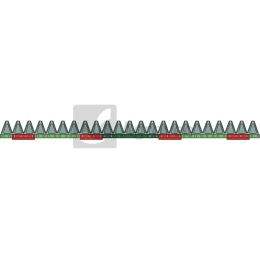 Listwa tnąca 5282492640 2492640, 249.2640