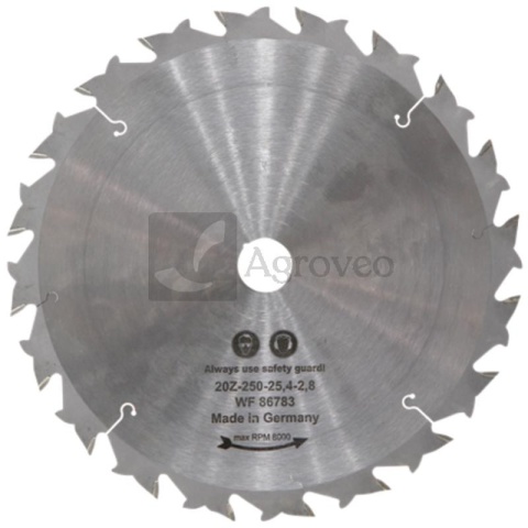 Brzeszczot z węglików spiekanych 13286783