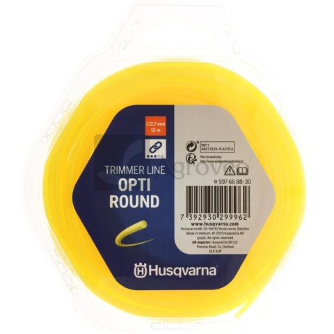 Nić do podkaszarki Opti-Round 2,7 mm, 12 12322853 597668830 Nić do podkaszarki Opti-Round 2,7 mm, 12 12322853 597668830