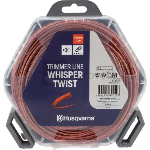 Nić do trymera Whisper Twist 2,0 mm x 11 11560795 000597669111