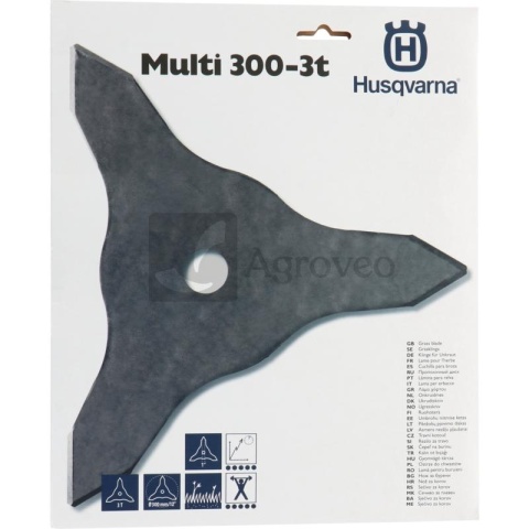 Nóż do mulczowania, 3 zęby 732578444501 000578444501