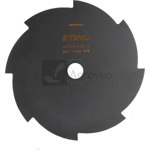 Nóż tnący do trawy, 8 zębów 67740017133803 40017133803