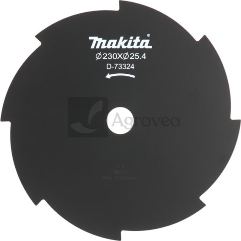 Nóż tnący do trawy, 8 zęby 11681627 D-73324 Nóż tnący do trawy, 8 zęby 11681627 D-73324