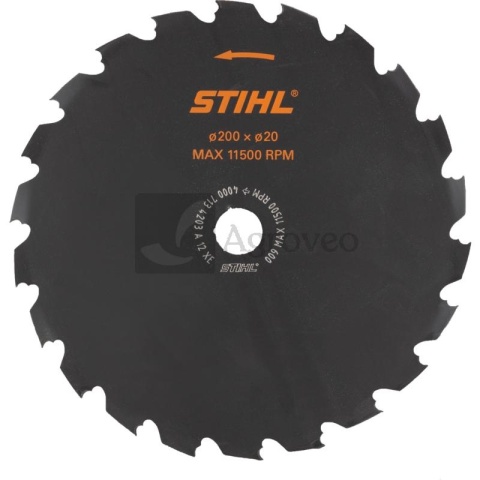 Tarcza tnąca (ząb typu dłuto) 67740007134203 40007134203