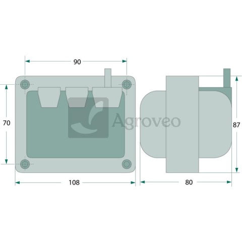 Transformator zapłonowy 22298073 Transformator zapłonowy 22298073