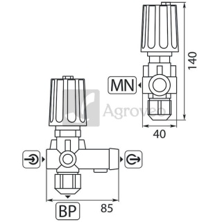 Zawór bocznikujący 11728756