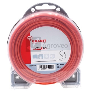 Żyłka tnąca okrągła fi 3,0mm pomarańczowa 15m 13286110