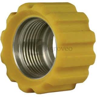 Nakrętka złączna 22x1,5 16,4 mm żółta VA 87003040