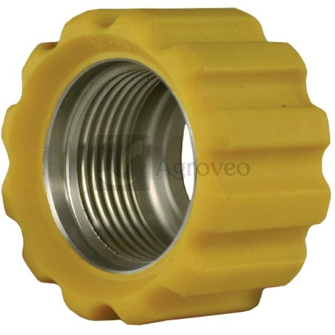 Nakrętka złączna 22x1,5 16,4 mm żółta VA 87003040