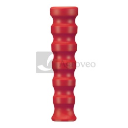 Osłona przeciwzagięciowa NW 10 czerwona, falowana guma 87003086