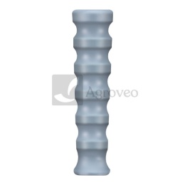 Osłona przeciwzagięciowa NW 10 szara, falowana guma 87003084