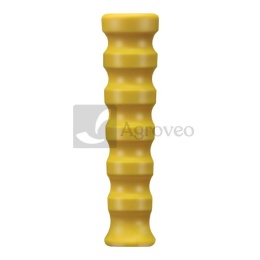 Osłona przeciwzagięciowa NW 10 żółta, falowana guma 87003085