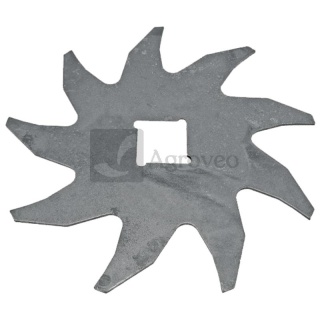 Nóż wertykulatora 149mm fi 22,4mm 15szt. Sabo SA16495