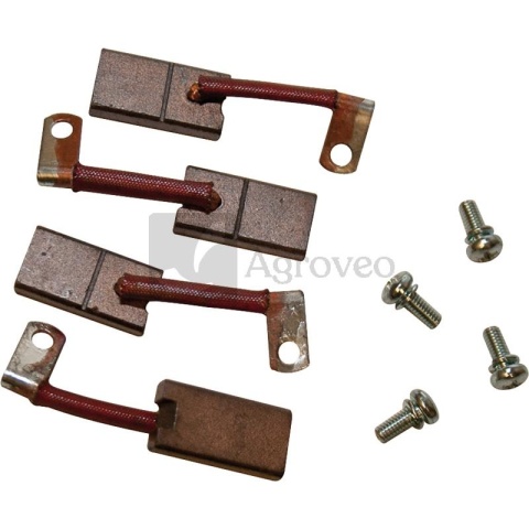 Szczotki węglowe i śruby - zestaw 18270400 101869302, 435-112