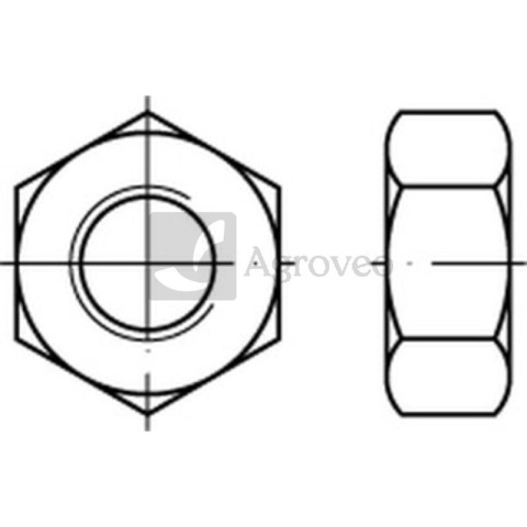 Nakrętka mosiężna 485934 M10 MS X428202880000