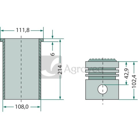 Zestaw naprawczy silnika 75793069961