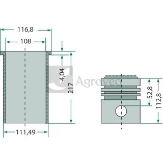 Zestaw naprawczy silnika 75793138961
