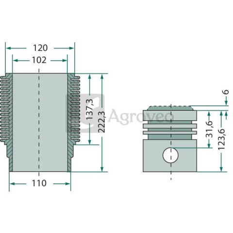 Zestaw naprawczy silnika 75794668960