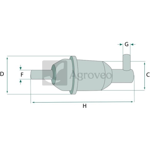 Filtr paliwa 8001000 RT 4, WK 31/5 (10)-SAP1, FF015