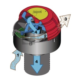 Separator powietrza 739AP8406 AP0840600