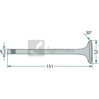 Zawór ssący 38002846 J924492