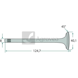 Zawór ssący 38004546 04170898