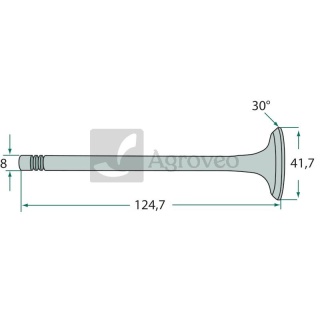 Zawór ssący 38004550 04208095, 04255216