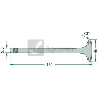 Zawór ssący 38012062 R51735, R89219