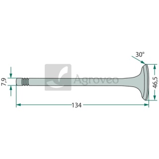 Zawór ssący 38012063 R98062, KT10500098062