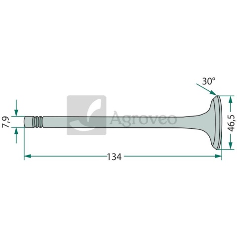 Zawór ssący 38012063 R98062, KT10500098062