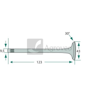 Zawór ssący 38015521 4222149M91