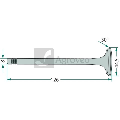 Zawór ssący 38017754 4621511, 4618868, 4802204